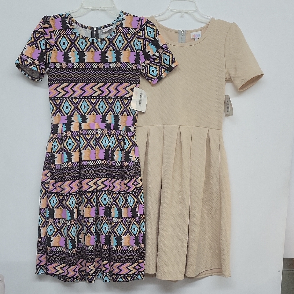 Lularoe Dresses Lot Of 2 New With Tags Womens Size Small